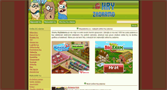 Desktop Screenshot of hryzadarmo.cz